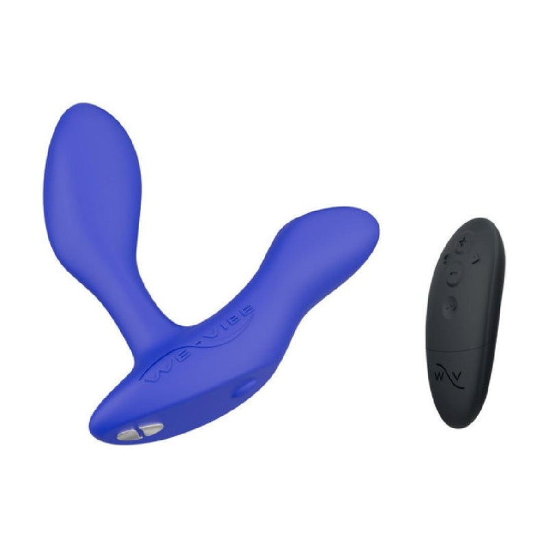 We-Vibe Vector+ App Controlled Adjustable Prostate Massager - Blue