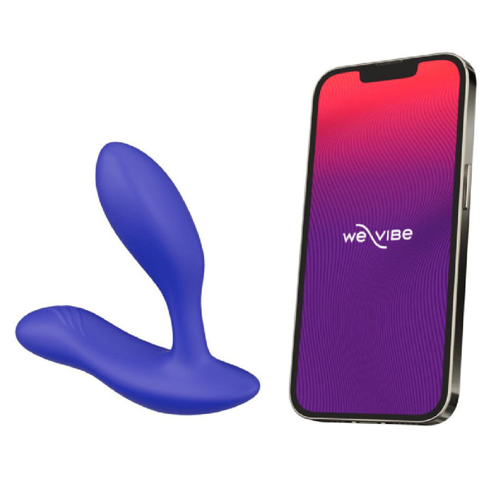 We-Vibe Vector+ App Controlled Adjustable Prostate Massager - Blue