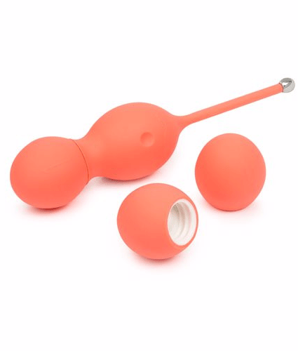 We-Vibe Kegel Exerciser We-vibe Bloom App Controlled Vibrating Kegel Balls - Coral