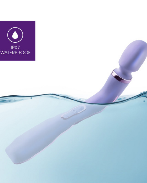 Blush Vibrator Wellness Eternal Slim Ergonomic Powerful Remote Control Wand - Lavender