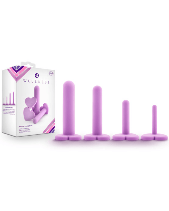 Blush Novelties Dilator Wellness Vaginal Dilator Kit Graduated Set of 4