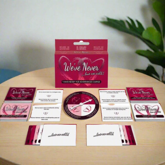 We've Never... But We Will Couples Card Game