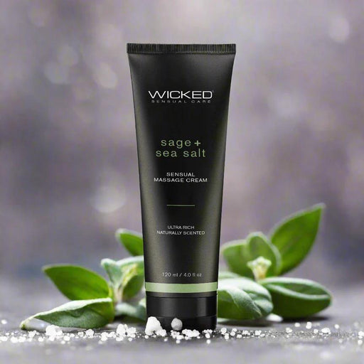 Wicked Sensual Sage & Sea Salt Massage Cream