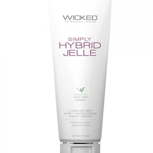 Wicked Lubes Lubricant Wicked Simply Hybrid Jelle Lubricant  4 oz