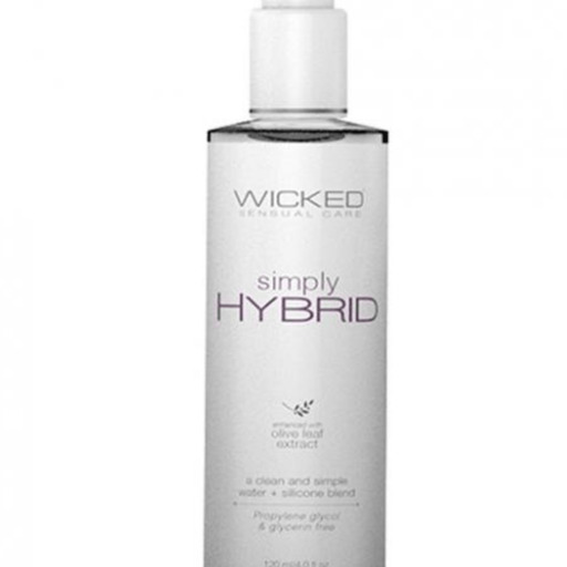 Wicked Sensual Care Lubricant Wicked Simply Hybrid Lubricant  4 oz