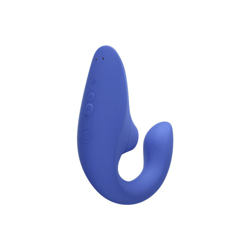 Womanizer Blend Pleasure Air Clitoral & G-Spot Rabbit - Blue