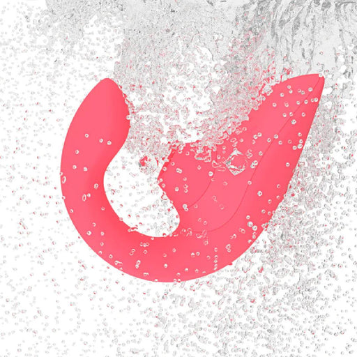 Womanizer Blend Pleasure Air Clitoral & G-Spot Rabbit - Rose