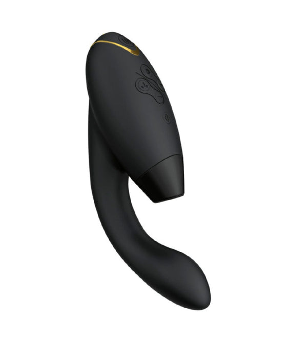 Womanizer Rabbit Vibrator Womanizer Duo 2 Pleasure Air Clitoral & G-Spot Rabbit - Black