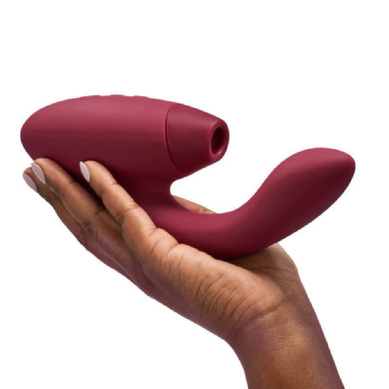 Womanizer Duo 2 Pleasure Air Clitoral & G-Spot Rabbit - Bordeaux