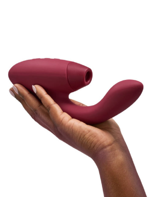 Womanizer Rabbit Vibrator Womanizer Duo 2 Pleasure Air Clitoral & G-Spot Rabbit - Bordeaux