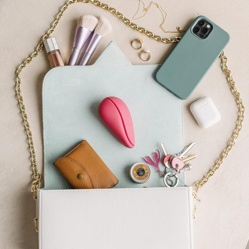 Womanizer Liberty 2 Pleasure Air Travel Sized Clitoral Stimulator - Rose