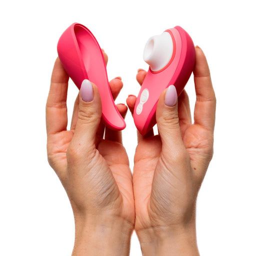 Womanizer Liberty 2 Pleasure Air Travel Sized Clitoral Stimulator - Rose