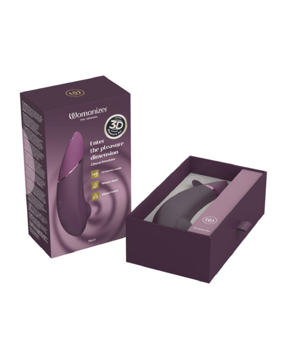 Womanizer Vibrator Womanizer Next  Pleasure Air Clitoral Vibrator - Plum