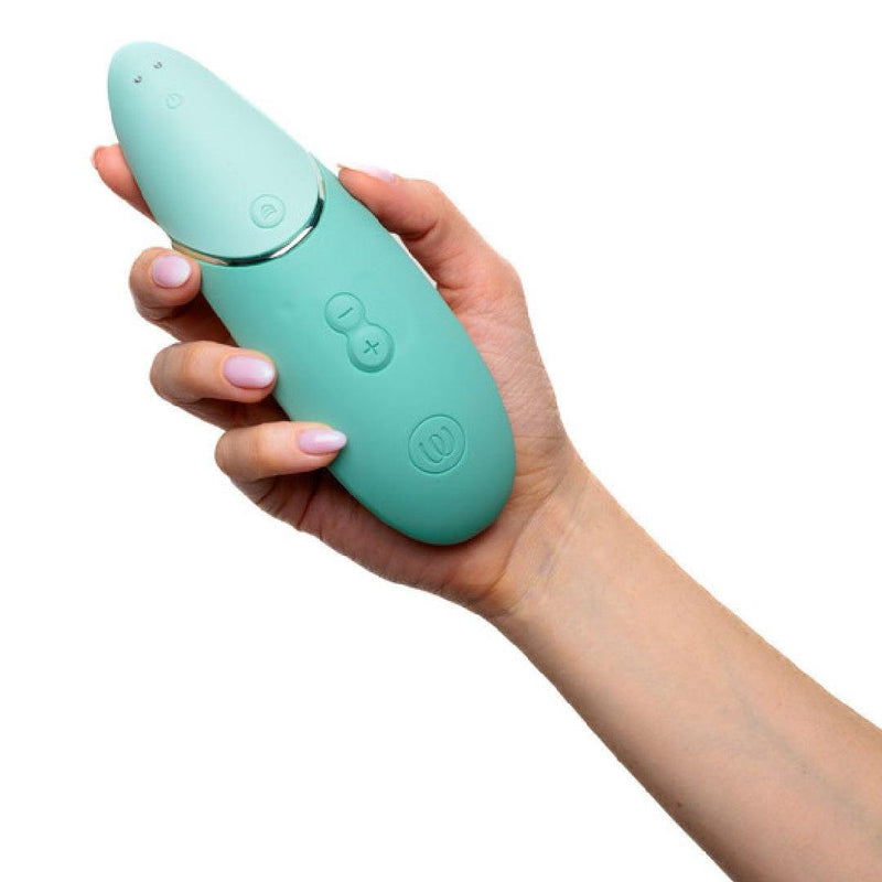 Womanizer Next Pleasure Air Clitoral Vibrator - Sage Green