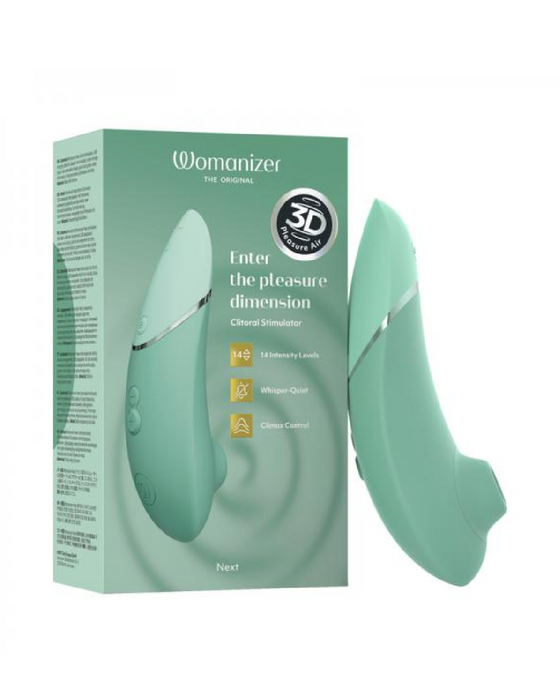 Womanizer Vibrator Womanizer Next  Pleasure Air Clitoral Vibrator - Sage Green