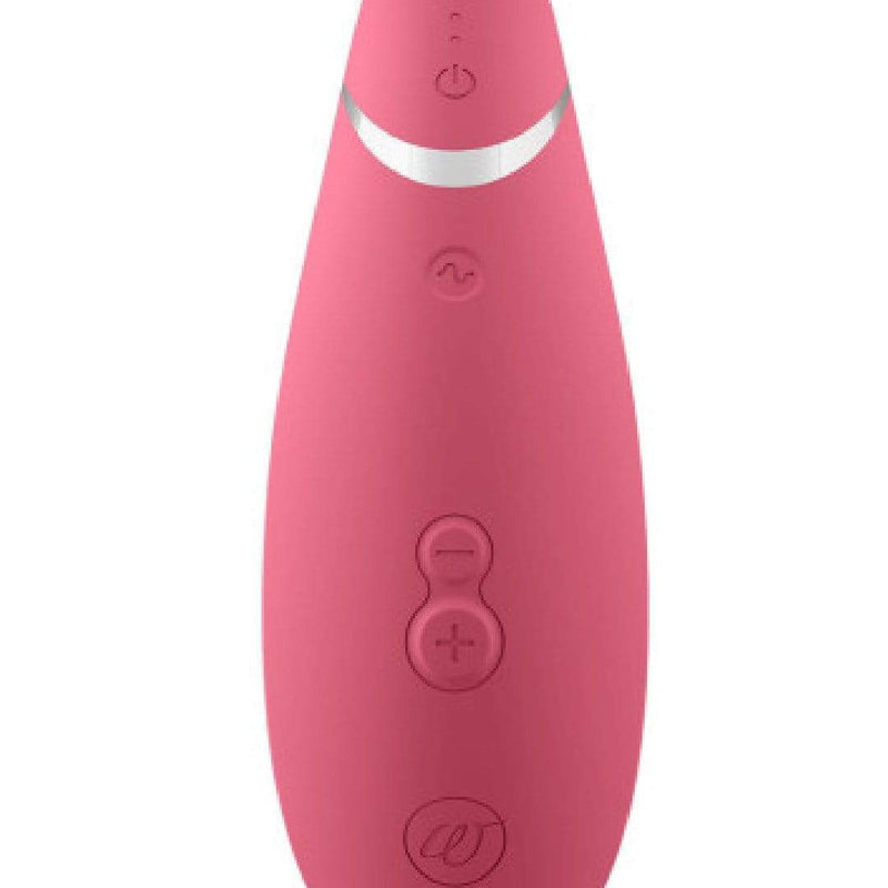 Womanizer Premium 2 Pleasure Air Clitoral Stimulator - Raspberry