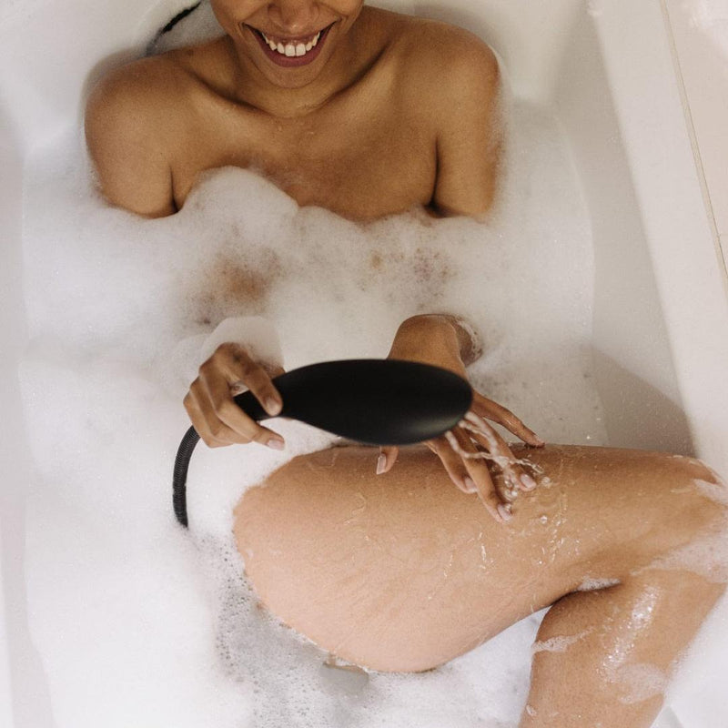 Womanizer Wave Water Pulsing Shower Masturbator (Black)