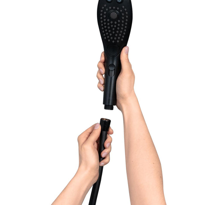 Womanizer Wave Water Pulsing Shower Masturbator (Black)