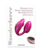 Lovely Planet Vibrator Wonderlover Hands Free Clitoral and G-Spot Vibrator with Remote - Pink