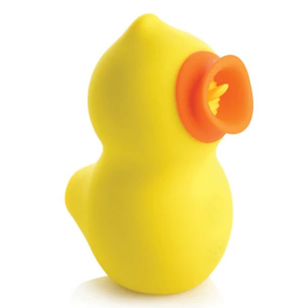 Sucky Ducky Deluxe Clit Sucker with Licking Tongue