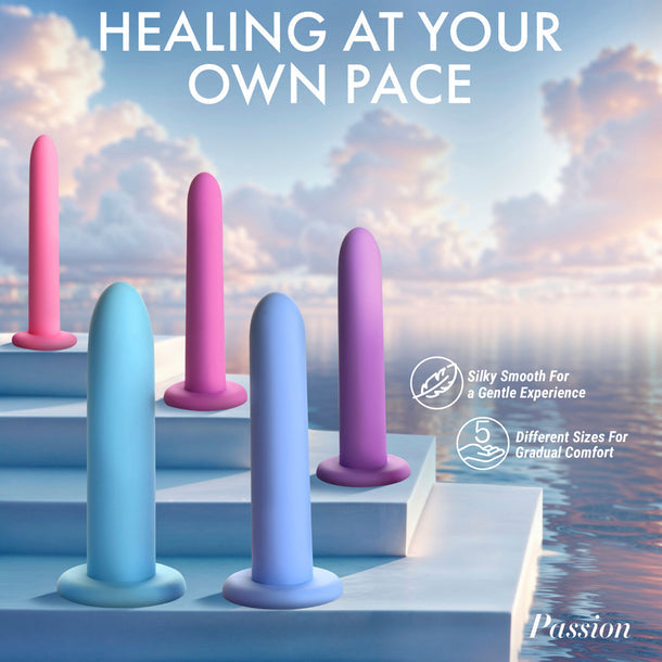 Silicone Pelvic Kegel Exerciser Dilator Set