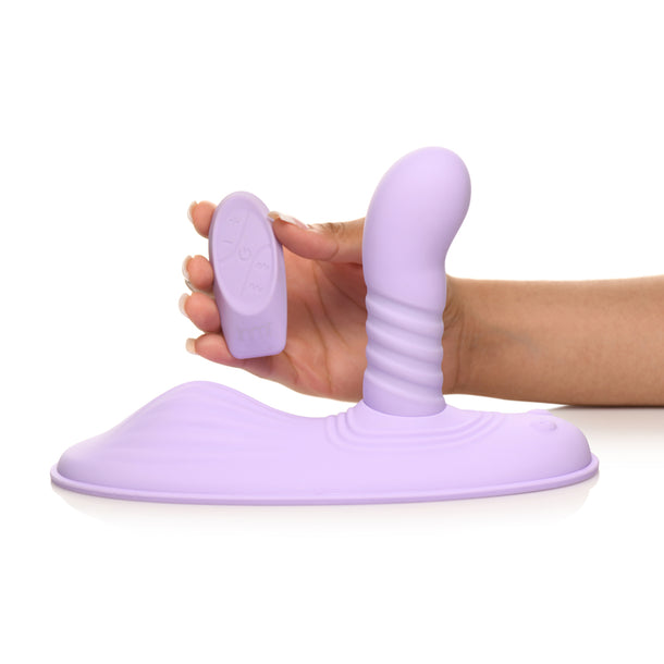 Thrust 'N' Grind Thrusting & Vibrating Silicone Grinder with Remote