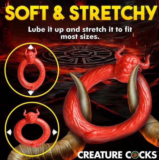 Beast Mode Fantasy Cock Ring (Damaged Box)