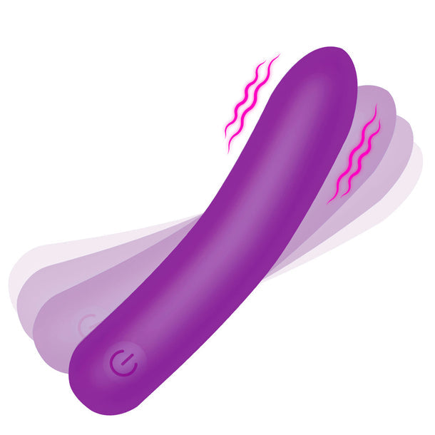 Bang! Tapered Flexible Purple Silicone Bullet