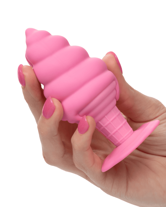 CalExotics Anal Toy Yum Bum Pink Ice Cream Butt Plug