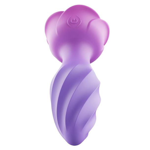 The Rotating Rose Vibrating Booty Plug