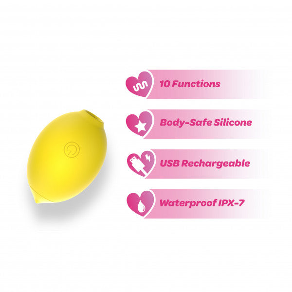 Dreamii Lemon Bliss Clitoral Suction Vibrator