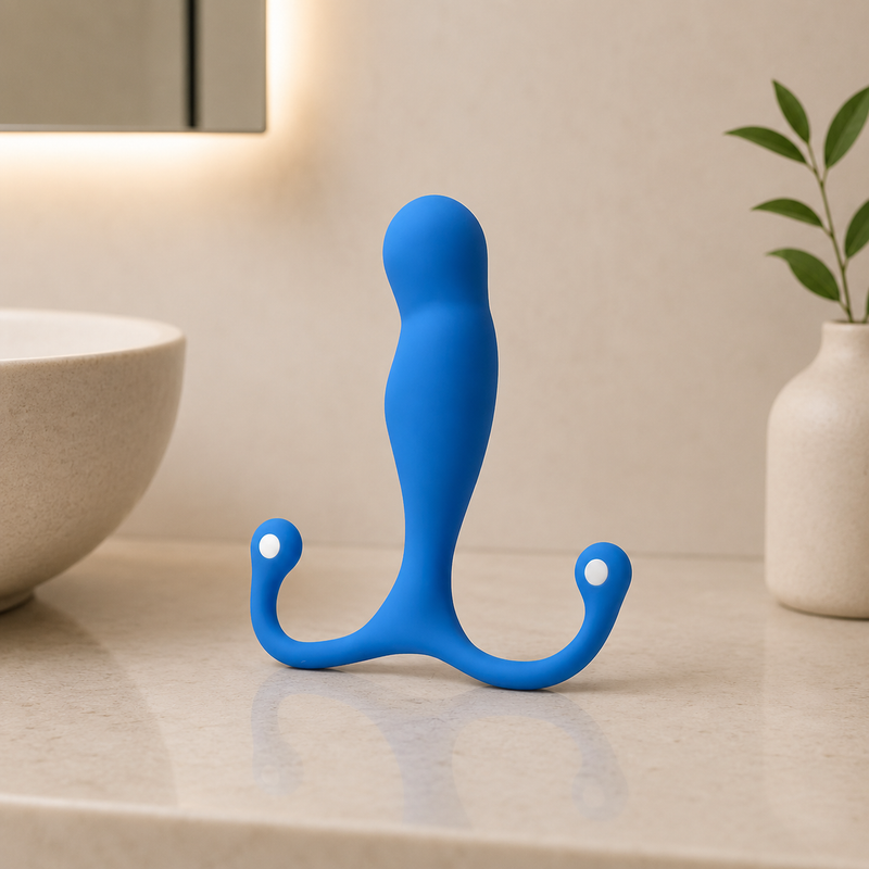 Aneros Maximus Trident SYN Special Edition Blue Hands-Free Prostate Stimulator