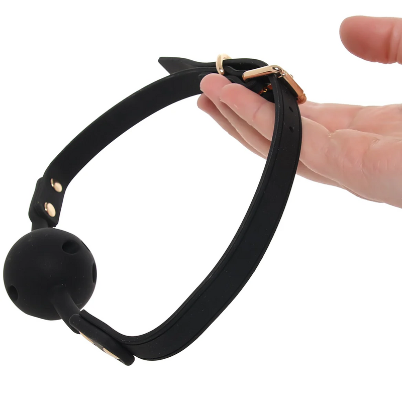 Temptasia Ardor - Silicone Ball Gag - Black