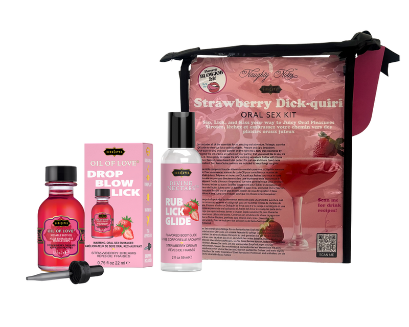 Cocktail Kits Flavored Oral Sex Intimacy Gift Kits