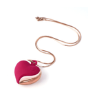 Tracy's Dog Vibrator Beating Love Silicone Heart-Shaped Necklace Vibrator by Tracy's Dog