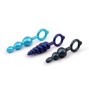 b-Vibe Beaded Butties 3 Piece Anal Plug Set
