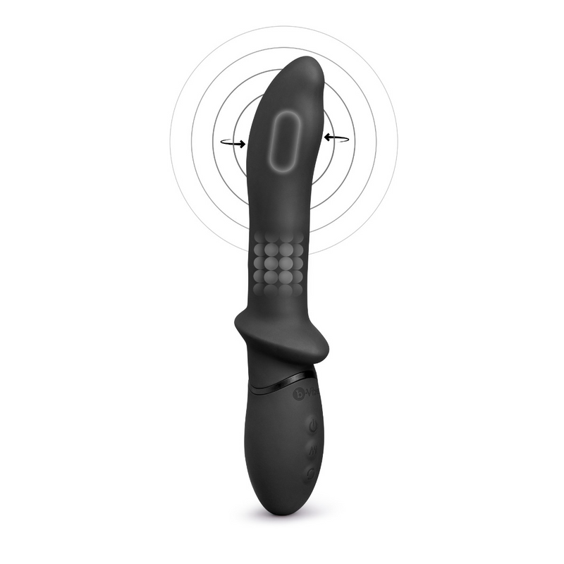 b-Vibe Rimming P-Spot Rotating & Vibrating Prostate Massager