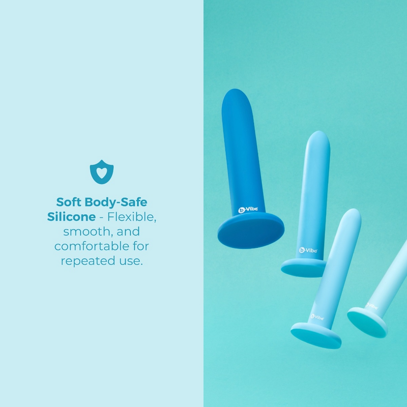 b-Vibe Silicone Anal Training Dilator Set