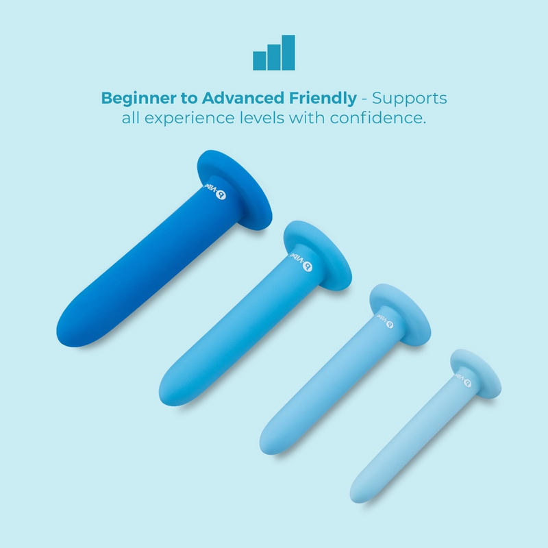 b-Vibe Silicone Anal Training Dilator Set