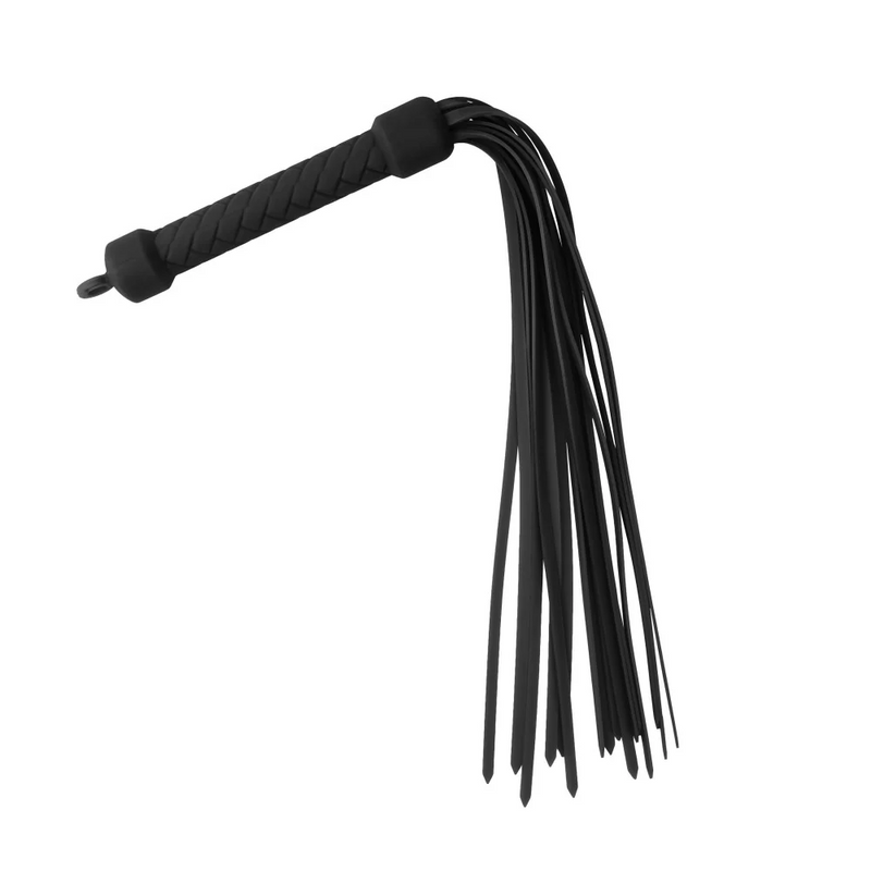 Temptasia Ardor - Silicone Flogger - Black
