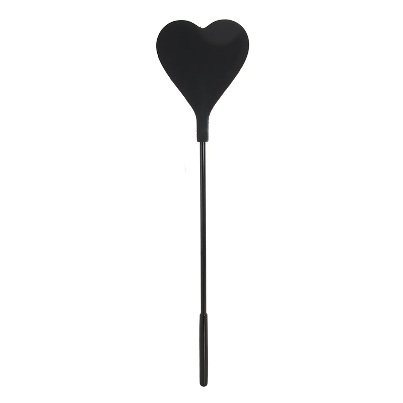 Temptasia Ardor - Silicone Heart Crop - Black