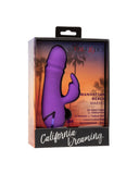 CalExotics Vibrator California Dreaming Manhattan Beach Marvel Thrusting Mini Rabbit - Purple