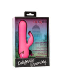 CalExotics Vibrator California Dreaming Sacramento Sweetie Mini Rabbit with Rotating Beads - Pink