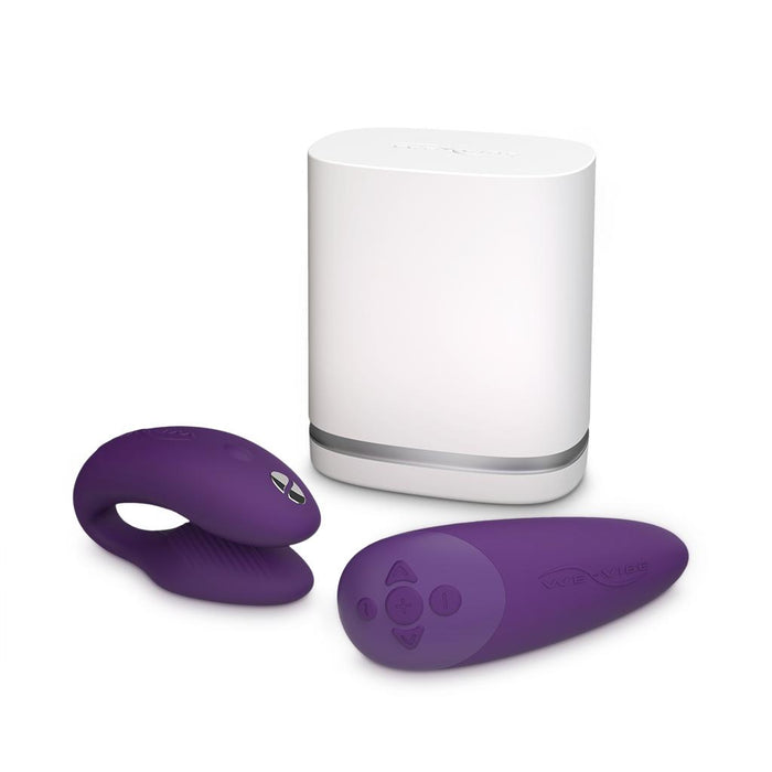 We-Vibe Chorus Remote & App Controlled Couples' Vibrator - Purple