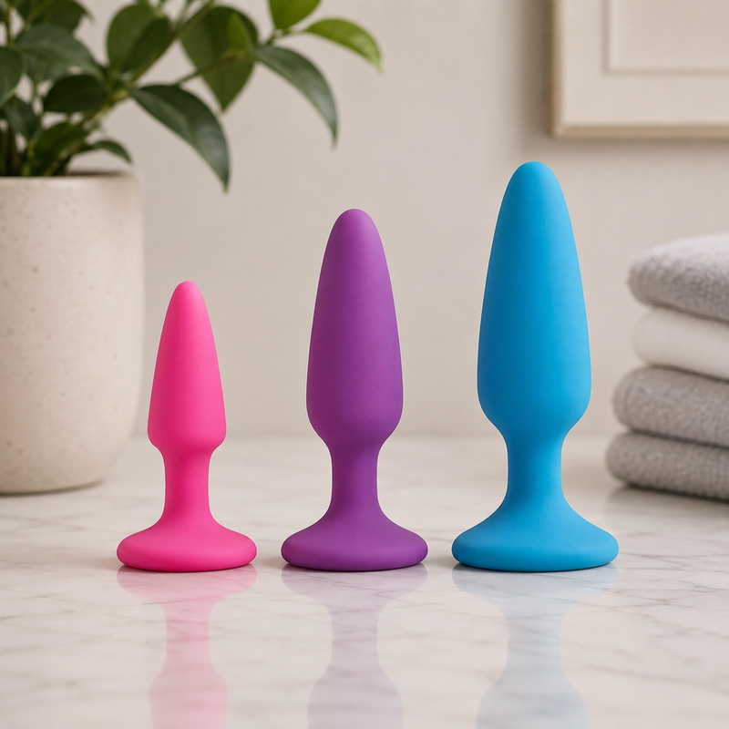 NS Novelties Colours Pleasures Anal Trainer Kit