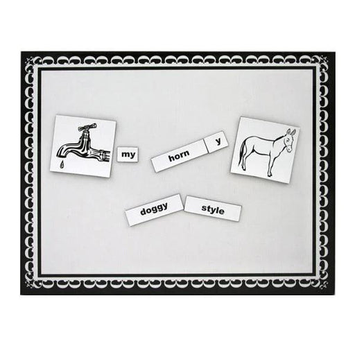 Come On Lines Magnetic Dirty Word Game