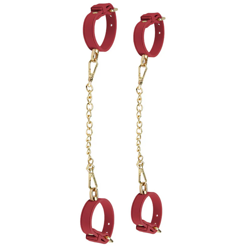Temptasia Ardor - Silicone Wrist & Ankle Restraints - Red