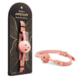 Temptasia Ardor - Silicone Ball Gag - Pink