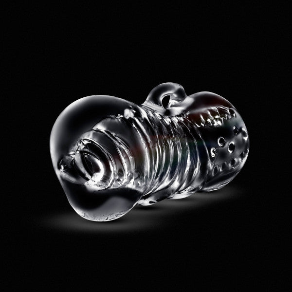 Rize Squeezy Clear Textured Compact Stroker