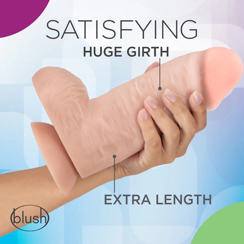 Au Naturel 10 Inch 2.75 Pounder Huge Girthy Dildo